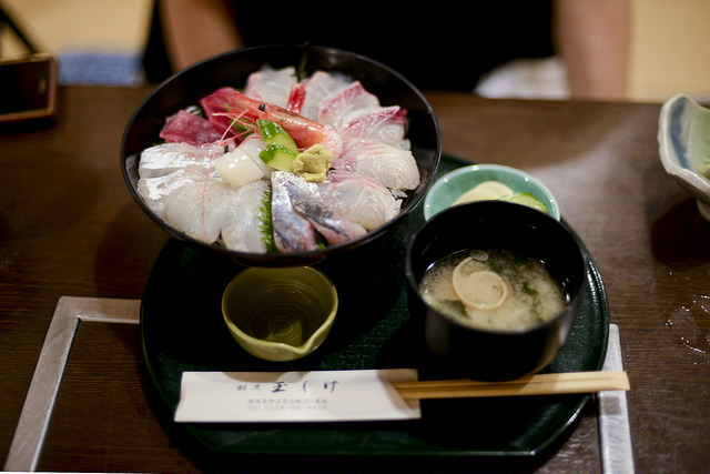 海鮮丼